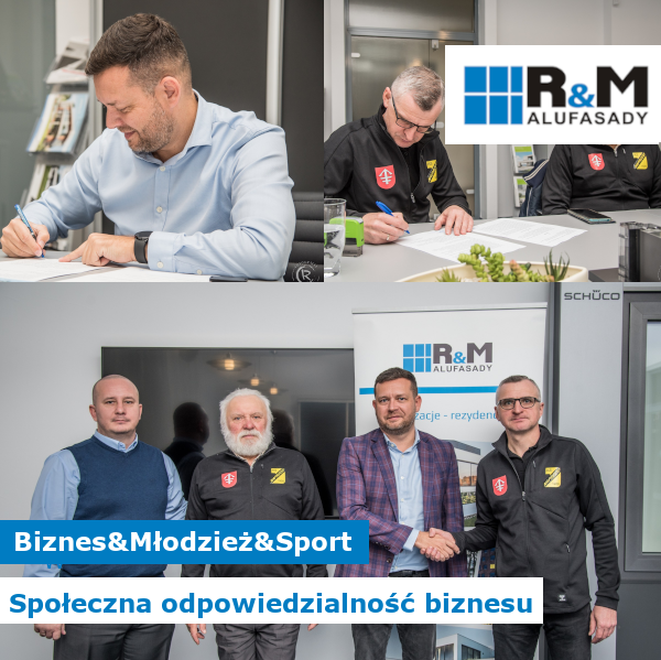 R&M dołączyło do grona firm wspierających klub sportowy Naprzód Jędrzejów